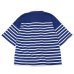 画像5: BARBARIAN（バーバリアン）カジュアルヘンリーネックシャツショートスリーブ "BASQUE STRIPES" レディース / Yellow×White（イエロー×ホワイト）・Dk.Ocean×White（ダークオーシャン×ホワイト）