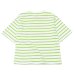 画像3: BARBARIAN（バーバリアン）カジュアルクルーネックシャツショートスリーブ ”TWO COLOUR STRIPES" レディース / White×Apple（ホワイト×アップル）・White×Brown（ホワイト×ブラウン）