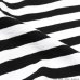 画像10: BARBARIAN（バーバリアン）カジュアルクルーネックシャツショートスリーブ 　”1/2 TWO COLOUR STRIPES” / Yellow×White+Graphite（イエロー×ホワイト+グラファイト）・Black×White+Raspberry（ブラック×ホワイト+ラズベリー）
