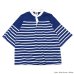 画像4: BARBARIAN（バーバリアン）カジュアルヘンリーネックシャツショートスリーブ "BASQUE STRIPES" レディース / Yellow×White（イエロー×ホワイト）・Dk.Ocean×White（ダークオーシャン×ホワイト）