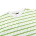 画像6: BARBARIAN（バーバリアン）カジュアルクルーネックシャツショートスリーブ ”TWO COLOUR STRIPES" レディース / White×Apple（ホワイト×アップル）・White×Brown（ホワイト×ブラウン）