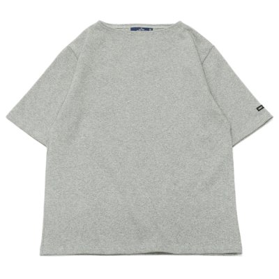 画像1: SAINT JAMES（セントジェームス）OUESSANT SHORT SLEEVE（ウエッソンショートスリーブ）/GRIS（グレー）