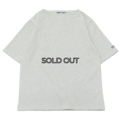 画像1: SAINT JAMES（セントジェームス）OUESSANT SHORT SLEEVE（ウエッソンショートスリーブ）/GRIS（グレー）