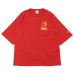 画像1: Champion（チャンピオン）T1011 US Print Raglan Sleeve T-Shirt（ティーテンイレブンUSプリントラグランスリーブTシャツ）"USC"/Cardinal（カーディナル）Made in USA (1)