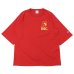 画像1: ＜OUTLET＞Champion（チャンピオン）T1011 US Print Raglan Sleeve T-Shirt（ティーテンイレブンUSプリントラグランスリーブTシャツ）"USC・Made in USA" / Cardinal（カーディナル） (1)