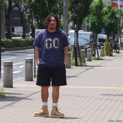 画像8: Good On（グッドオン）Short Sleeve Crew Neck Batik Print Tee（ショートスリーブクルーネックバティックプリントTシャツ）"GOOD ON" / Dk.Green（ダークグリーン）