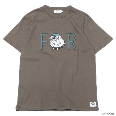 画像4: free rage（フリーレイジ）リサイクルコットンプリントTee / White（ホワイト）・Gray（グレー）
