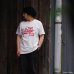 画像12: free rage（フリーレイジ）リサイクルコットンプリントTee"FREE to the RAGE" / White（ホワイト）・Sumi（スミクロ）