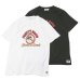 画像1: free rage（フリーレイジ）リサイクルコットンプリントTee"PRETTY GOOD" / White（ホワイト）・Sumi（スミクロ） (1)