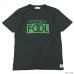 画像1: free rage（フリーレイジ）リサイクルコットンプリントTee"FOOL"/ Sumi（スミクロ） (1)