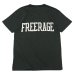 画像2: ＜OUTLET＞free rage（フリーレイジ）リサイクルコットンプリントTee / Sumi（スミクロ）※Sサイズのみ (2)