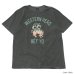画像4: STUDIO D'ARTISAN（ステュディオ・ダ・ルチザン）USAコットンピグメント加工プリントＴシャツ"WESTERN HERO" / Pink（ピンク）・Black（ブラック）