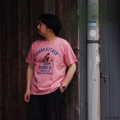 画像5: STUDIO D'ARTISAN（ステュディオ・ダ・ルチザン）USAコットンプリントＴシャツ"ARIZONA CAMP" / Navy（ネイビー）※XLサイズのみ