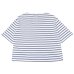 画像2: SAINT JAMES（セントジェームス）PIRIAC LOOSE（ピリアック・ルーズ）"Women" / NEIGE×BLEU FAIENCE（ホワイト×マットブルー） (2)