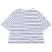 画像1: SAINT JAMES（セントジェームス）PIRIAC LOOSE（ピリアック・ルーズ）"Women" / NEIGE×BLEU FAIENCE（ホワイト×マットブルー） (1)