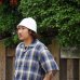 画像8: DECHO（デコー）SAILOR HAT（セーラーハット）COTTON HERRINGBONE/White（ホワイト）・Navy（ネイビー）※ホワイトのみ
