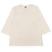 画像1: Good On（グッドオン）80's FOOTBALL Tee（80'sフットボールTシャツ）"Pigment Dye"/Natural（ナチュラル） (1)