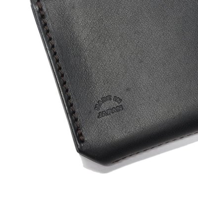 画像6: ARTS&CRAFTS(アーツアンドクラフツ)FLAP CARD CASE(フラップカードケース)ELBAMATT ACC/Black(ブラック)