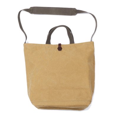 画像2: ARTS&CRAFTS（アーツアンドクラフツ）2WAY GROCERY TOTE（2ウェイグロサリートート）#9 CANVAS/Tan（タン）