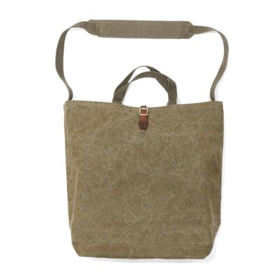 画像1: ARTS&CRAFTS（アーツアンドクラフツ）2WAY GROCERY TOTE（2ウェイグロサリートート）#9 CANVAS/Olive（オリーブ）