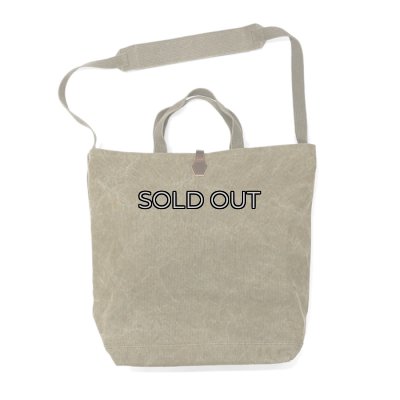 画像2: ARTS&CRAFTS（アーツアンドクラフツ）2WAY GROCERY TOTE（2ウェイグロサリートート）#9 CANVAS/Olive（オリーブ）
