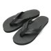 画像1: Rainbow Sandals（レインボーサンダル）Single Layer Classic Leather Sandal（シングルレイヤークラシックレザーサンダル）/Black（ブラック） (1)