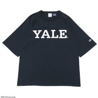 Champion（チャンピオン）T1011 US Print Raglan Sleeve T-Shirt（ティーテンイレブンUSプリントラグランスリーブTシャツ）"YALE" / Navy（ネイビー）Made in USA