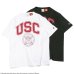 画像1: Champion（チャンピオン）T1011 US Print T-Shirt（ティーテンイレブンUSプリントTシャツ）"USC"/White（ホワイト）・Black（ブラック）Made in USA (1)