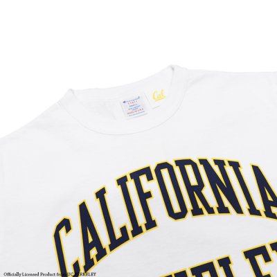 画像6: Champion（チャンピオン）T1011 US Print T-Shirt（ティーテンイレブンUSプリントTシャツ）"UC.BERKELEY・Made in USA" / White（ホワイト）・Navy（ネイビー）※Sサイズのみ