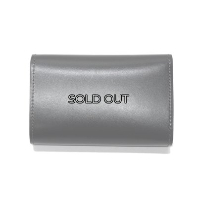 画像2: WILD SWANS（ワイルドスワンズ）BYRNE（バーン）3つ折りウォレット"サドルプルアップ"/Black（ブラック）