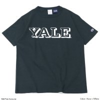 Champion（チャンピオン）T1011 US Print T-Shirt（ティーテンイレブンUSプリントTシャツ）"YALE" / Navy×White（ネイビー×ホワイト）Made in USA