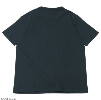 画像2: Champion（チャンピオン）T1011 US Print T-Shirt（ティーテンイレブンUSプリントTシャツ）"YALE" / Navy×White（ネイビー×ホワイト）Made in USA