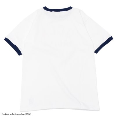 画像2: Champion（チャンピオン）PLEBE Short Sleeve Ringer T-Shirt（プレーブショートスリーブリンガーTシャツ）"UCLA"/Navy×Yellow（ネイビー×イエロー）TRUE TO ARCHIVES
