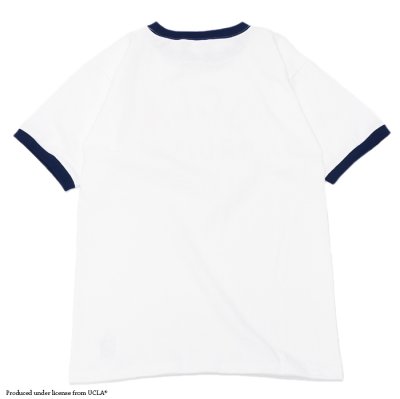 画像2: Champion（チャンピオン）PLEBE Short Sleeve Ringer T-Shirt（プレーブショートスリーブリンガーTシャツ）"UCLA" / Navy×Yellow（ネイビー×イエロー）TRUE TO ARCHIVES
