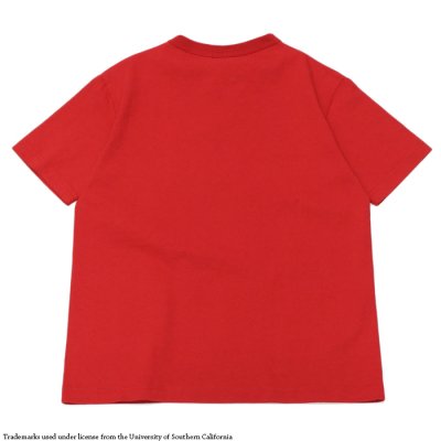 画像2: Champion（チャンピオン）T1011 US Print T-Shirt（ティーテンイレブンUSプリントTシャツ）"USC" / Cardinal（カーディナル）Made in USA