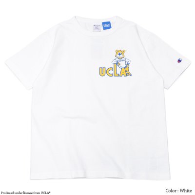 画像2: Champion（チャンピオン）T1011 US Print T-Shirt（ティーテンイレブンUSプリントTシャツ）"UCLA"/White（ホワイト）・Navy（ネイビー）Made in USA