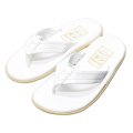 ISLAND SLIPPER（アイランドスリッパ）PT202 レザートングサンダル/White（ホワイト）