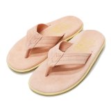 ISLAND SLIPPER（アイランドスリッパ）PT203 レザートングサンダル/Pink Suede（ピンクスエード）