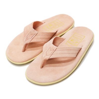 画像1: ISLAND SLIPPER（アイランドスリッパ）PT203 レザートングサンダル/Pink Suede（ピンクスエード）