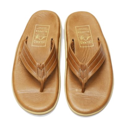 画像3: ISLAND SLIPPER（アイランドスリッパ）PT202 (レザートングサンダル) / Buff（ブラウン）