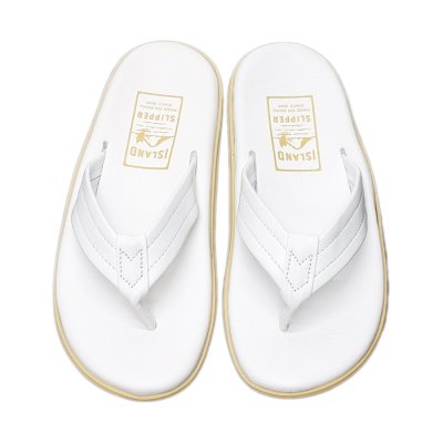 画像3: ISLAND SLIPPER（アイランドスリッパ）PT202 (レザートングサンダル) / White（ホワイト）