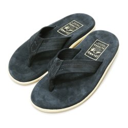 ISLAND SLIPPER（アイランドスリッパ）PT203 レザートングサンダル/Navy Suede（ネイビースエード）