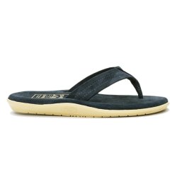 ISLAND SLIPPER（アイランドスリッパ）PT203 (レザートングサンダル) "Suede" / Navy（ネイビー）