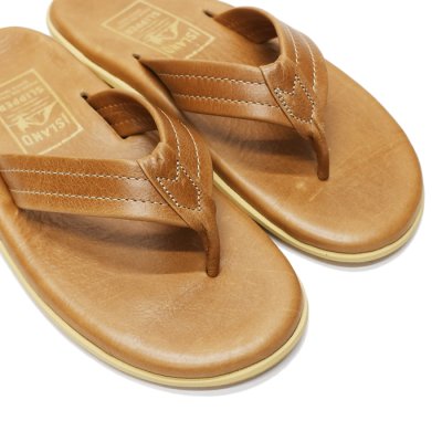 画像6: ISLAND SLIPPER（アイランドスリッパ）PT202 (レザートングサンダル) / Buff（ブラウン）