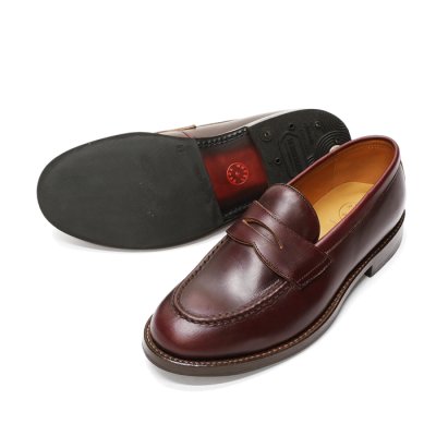 画像4: WHEEL ROBE（ウィールローブ）HEAVY STITCHING LOAFER（ヘビーステッチングローファー）/Burgundy（バーガンディ）