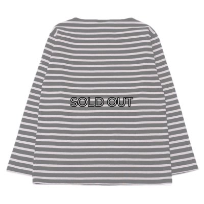 画像2: SAINT JAMES（セントジェームス）OUESSANT（ウエッソン）/NOIR×CHROME（ブラック×クロムグレー）