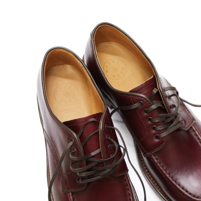 画像7: WHEEL ROBE(ウィールローブ)HEAVY STITCHING MOC TOE(ヘビーステッチングモックトゥ)/Burgundy(バーガンディ)