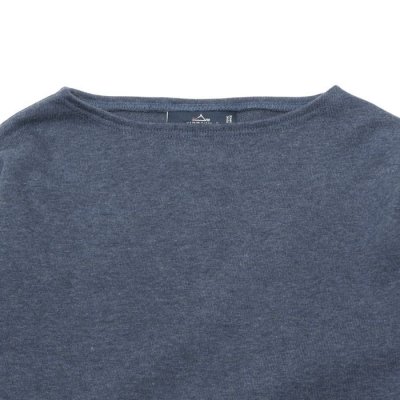 画像3: SAINT JAMES(セントジェームス)OUESSANT(ウエッソン)"SOLID" / INDIGO(インディゴ)
