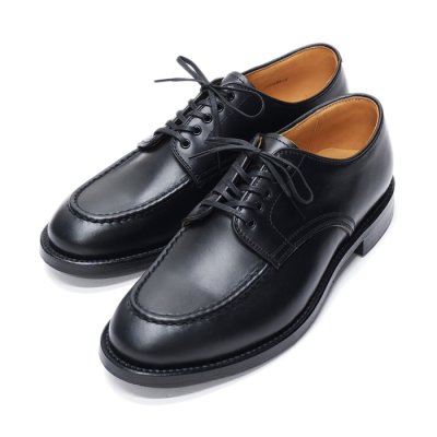 画像2: WHEEL ROBE（ウィールローブ）HEAVY STITCHING MOC TOE（ヘビーステッチングモックトゥ）/Black（ブラック）