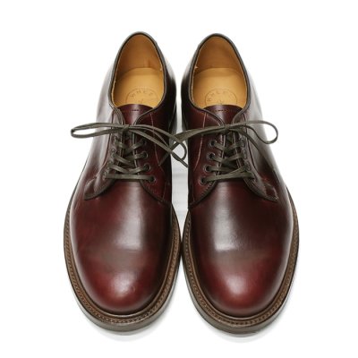 画像3: WHEEL ROBE（ウィールローブ）PLAIN TOE BLUCHER（プレーントゥブルーチャー）/Burgundy（バーガンディ）